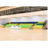 Buy cheap Indoor Telescopic Tribune Seating With Blow Molding HDPE Plastic Folding Seat from wholesalers