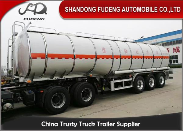 Buy cheap 30000 to 60000 Liter Fuel Transport Trucks , Petrol Gasoline Edible Oil Tank Semi Trailer from wholesalers