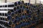 Black Painting Seamless Steel Tube ASTM A106gr. B A53gr. B 1 2" SCH40 For Fluid