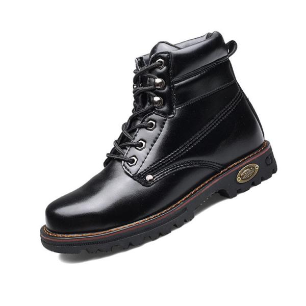 Buy cheap High Top Cowhide Boots With Cow Tendon Soles Safety Steel Toe Protection Shoes from wholesalers