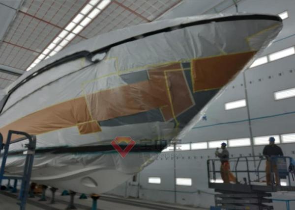 Buy cheap Yacht Paint Booths Spray booth finishing for Boats Customied down draft vessel Spray Booth from wholesalers