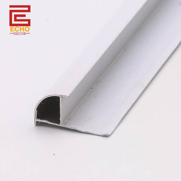 Waterproof Aluminum Silver Edge Tile Trim 10mm Shower Bathroom Wall Tile Border