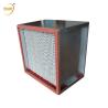 Buy cheap 99.99% H13 Deep Pleated High Temp Laminar Flow HEPA Filter from wholesalers