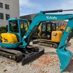 used excavators kubota 155 163 /construction small equipment secondhand mini