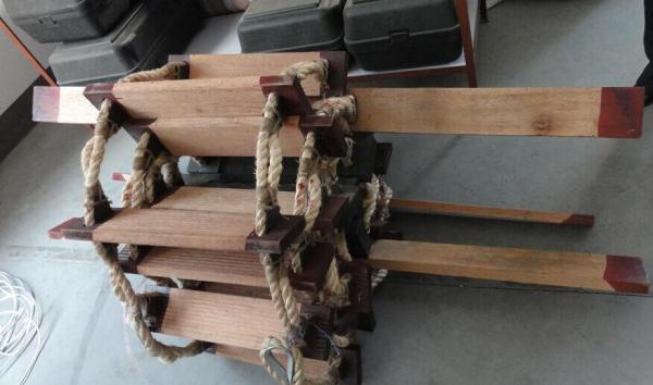 Buy cheap Marine ship wooden material Pilot's Rope Ladder from wholesalers