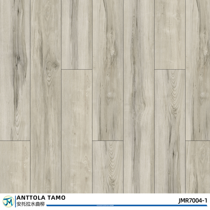 Wide Light Wood Plank Flooring Plank 7"X48"