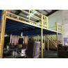 Buy cheap Q235B Cold Steel Warehouse Storage Mezzanine Floor Racking System Yellow Color from wholesalers