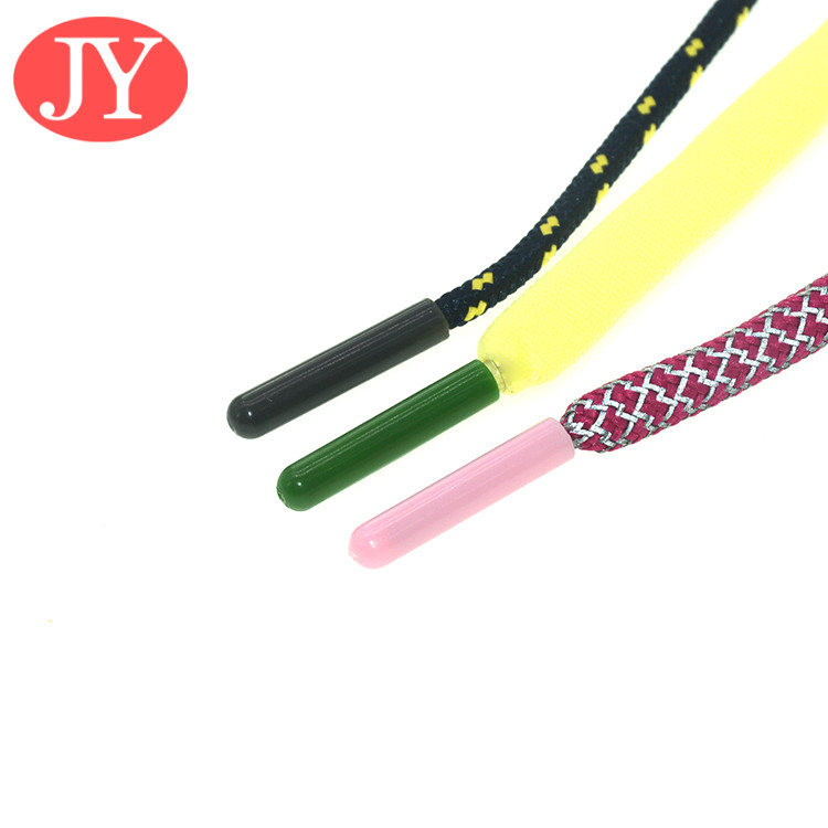 BBP FREE Jiayanag aglet plastic tipping 3.2mm OD do color as pantone card numbe plastic tipping end cap plastic end cap