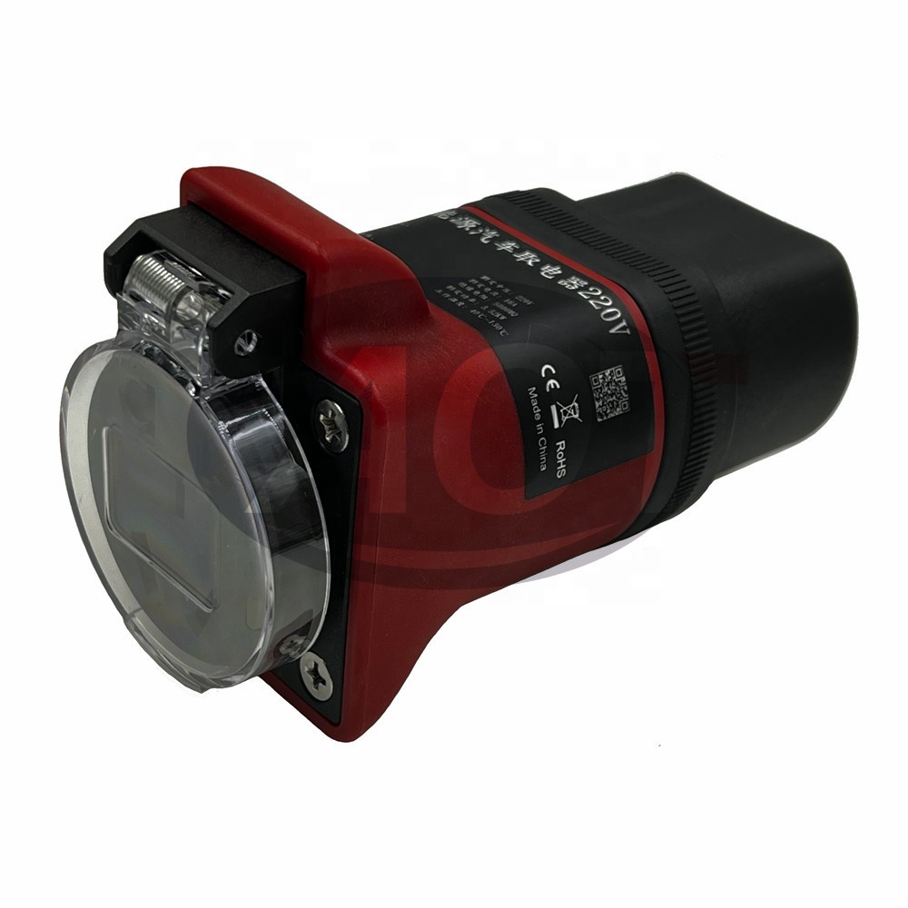 16A EV Charger Adapter Type 2 to Schuko Adapter Black EV Adapter for Hyundai Ioniq 5 High Temperature Resistant PC