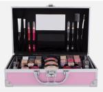 Buy cheap Pink Cosmetic Case 90 Degree Open and Multi - Purpose Aluminum Makeup Case For from wholesalers