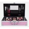 Buy cheap Pink Cosmetic Case 90 Degree Open and Multi - Purpose Aluminum Makeup Case For Travel from wholesalers