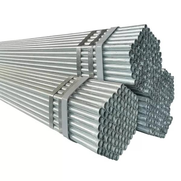 ASTM A53 BS 1387 MS Pipe Hot Dip Galvanized Steel GI Pipe Pre Galvanized Steel