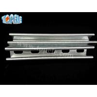 Buy cheap 41x41mm /41X21mm Unistrut Channel , Pre-galvanized / Hot Dipped Galvanized product