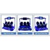 Buy cheap Virtual Reality multiplayer vr cinema game machine 3 Seats Racing VR game simulator from wholesalers