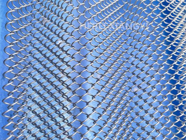 Buy cheap 6mmx6mm Aluminum Drapery Metal Mesh Curtain For Fireplace Screen from wholesalers