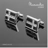 Buy cheap 3D promotion hemispheric soccer metal cuff-link from wholesalers