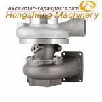 S6D125E Engine Turbocharger Replacement Komatsu PC400-8 450-8 6506-21-5020