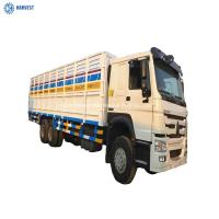 Buy cheap 12R24 Tyres 371hp 6x4 Sinotruk 9500x2300x2300mm Howo Cargo Truck product