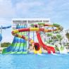 Buy cheap Water Amusement Park Equipment Fiberglass Water Raft Slide for Aqua Park from wholesalers
