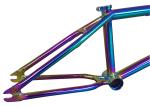 20 Inch BMX Bicycle Rainbow Frame Oil Slick Full crmo Top Tube 20.75"RC 336mm