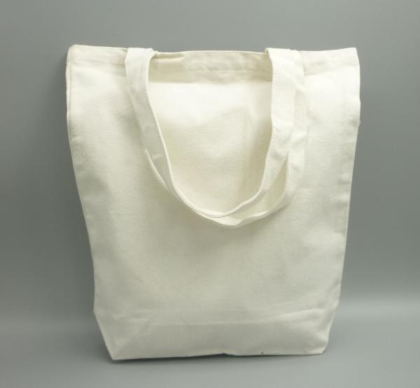 Buy cheap Plain Cotton Canvas Tote Bag Small Size With Customized Printed Logo from wholesalers