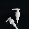 Buy cheap Hot selling 24 410 white transparent plastic ribbed thread screw auto locked lotion pump from wholesalers