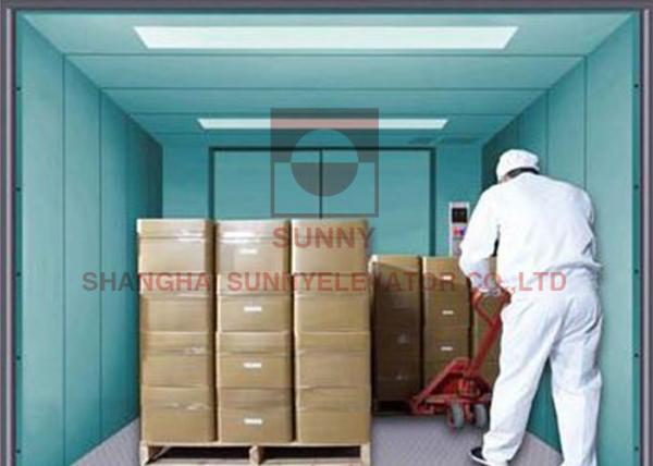 Buy cheap 5000kg All Steel Cage Material Freight Elevator / High Speed Lift from wholesalers