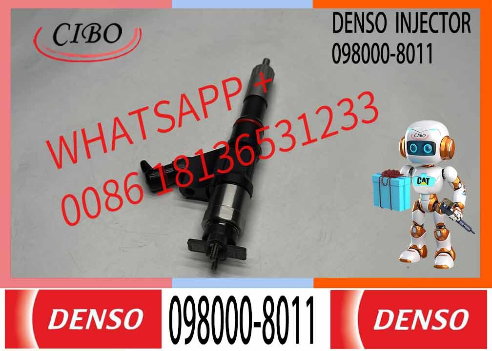 Common Rail Diesel Fuel Injector 095000-8910 VG1246080106 098000-8011 VG1246080051 For SINOTRUK HOWO