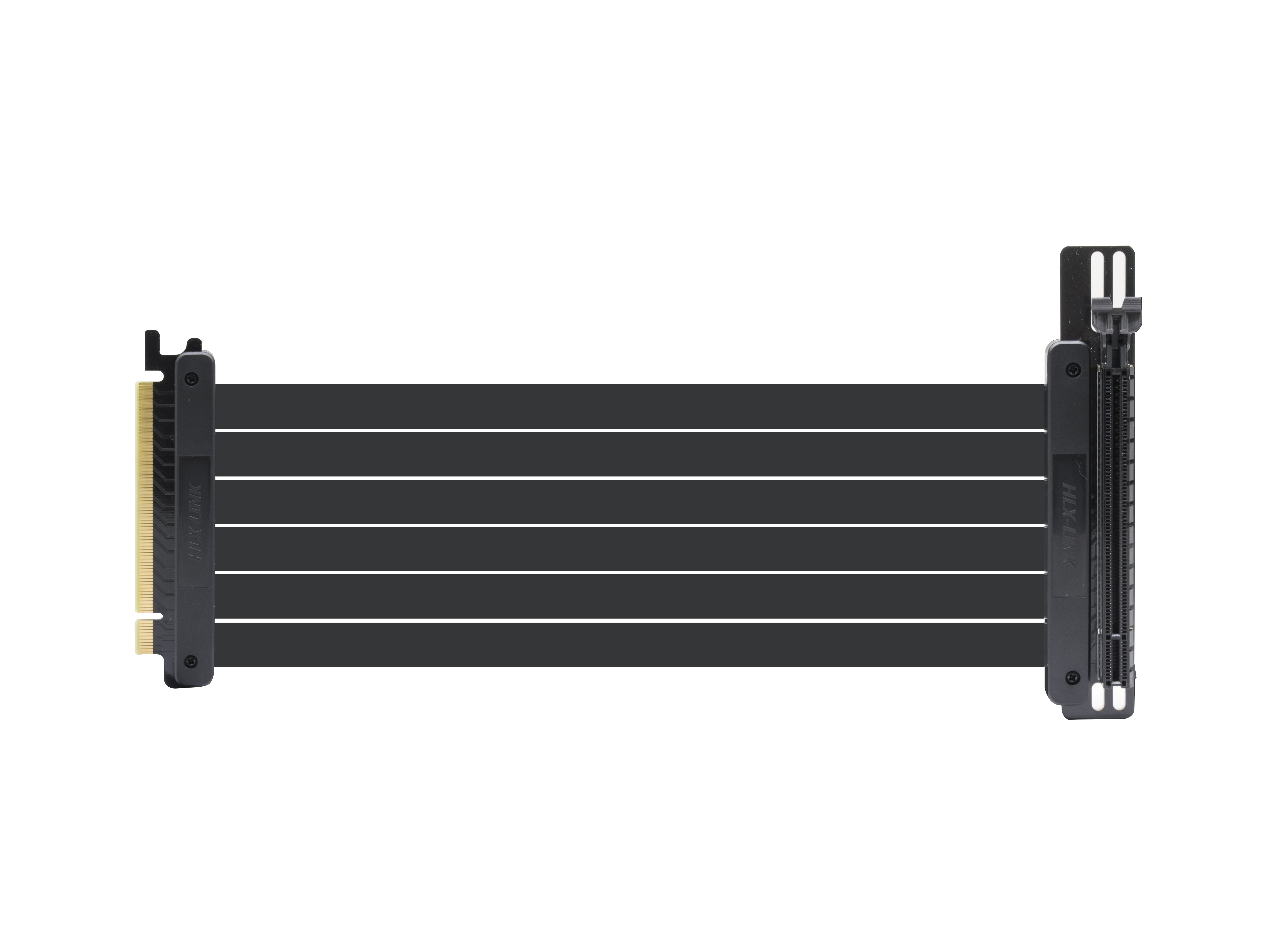 Riser Cable PCI-E 3.0 x16 High Speed Flexible Extender Card Extension Port, 90 Degree Adapter (300 mm)for Computer Graphic Card