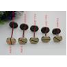 Buy cheap Novelty DIY hardware accessories light gold dumbbell barbell one word shape round flat metal rivets studs for handbags from wholesalers