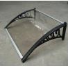 Buy cheap Wear Resistant Polycarbonate Window Awnings Aluminum Alloy Frame Balcony Use from wholesalers