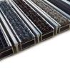 Buy cheap Rubber Brush Insert Aluminium Entrance Mat 6063 T5 650lbs Load from wholesalers