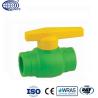 Buy cheap 20mm Thickness Heat Resistance PPR Ball Valve 2 Inch Green from wholesalers