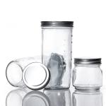 Fashionable High Quality 500ml 750ml Storing Glass Container Glass Jar With
