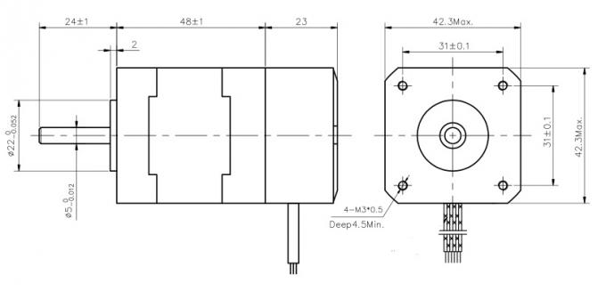 Hybrid Nema17 3d Printer Closed Loop Stepper With Permanent Magnets 0