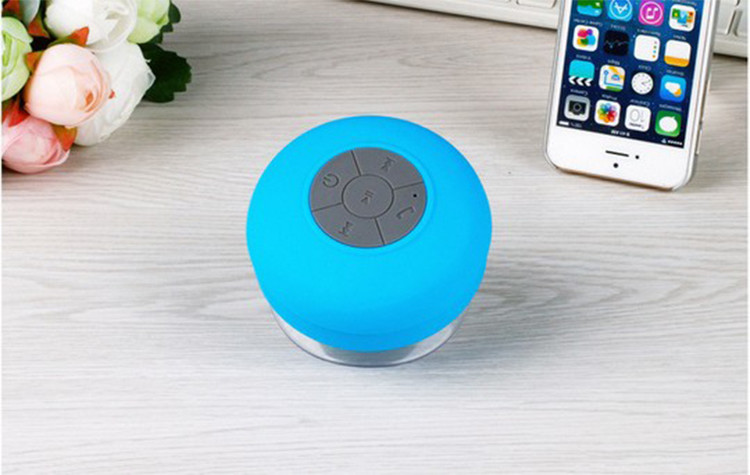 Waterproof Bluetooth Speaker Foreign trade selling sucker wireless bathroom car hands-free mobile phone mini-audio subwo