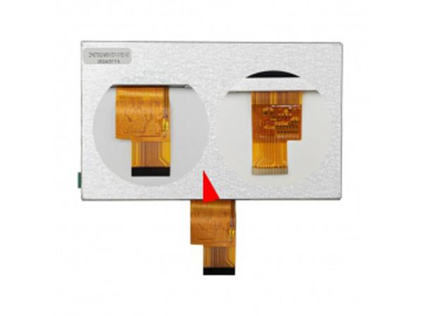 7 Inch TFT LCD Display 1024x600 Resolution 1150c/d Sunlight Readable 40 Pins