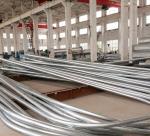 Conial Polygonal Galvanized Powder Coated Parking Light Steel Pole