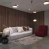 Buy cheap Wall Soundproof Material Wood Acoustic Wall Panels With Black Acoustic Tissue Behind from wholesalers