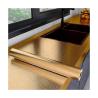 Buy cheap PVC Removable Gold Metallic Wallpaper Aluminum Gold Foil Wallpaper from wholesalers