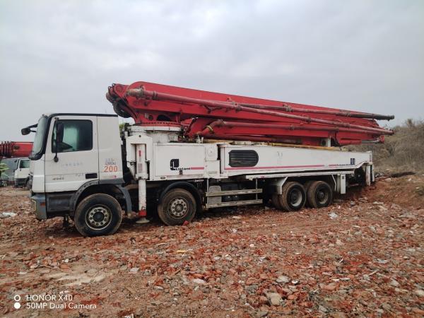 Buy cheap 56-Meter Concrete Pump Truck Total Weight 42950kgs for Your Construction Projects from wholesalers