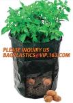 Heavy Duty Biodegradable Garden Bags Potato Grow Murphy PE Fabric Gallon Durable