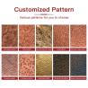 Buy cheap 304 316 Red Antique Copper Finish Stainless Steel Sheet With Herringbone pattern Texture hammered metal sheets from wholesalers