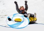Colorful Inflatable Snow Tubes Inflatable Outdoor Furniture 0.40mm 16ga For