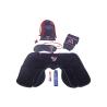 Buy cheap Blue And Red Airplane Travel Kits With Inflatable Neck Pillow / Eye Mask from wholesalers