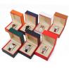 Buy cheap Soft Handy Stylish PU Leather Watch Packaging Box Red Edge Storage Case for Gift from wholesalers