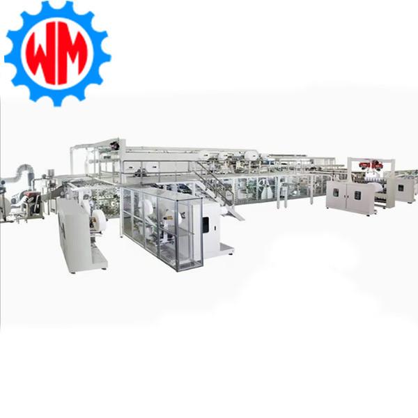 Buy cheap 250-300kw High Speed Baby Diaper Production Process Line Quick Order Fulfillment from wholesalers