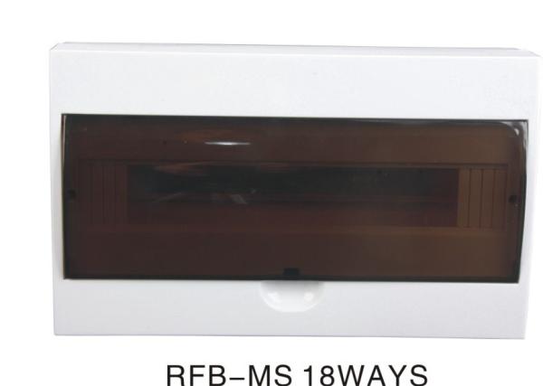 Buy cheap Outdoor Waterproof PVC Distribution Box 4 Way Distribution Board RFB-MS Series from wholesalers