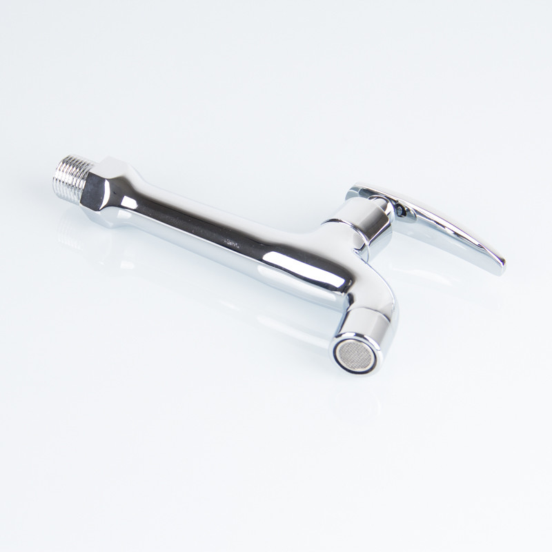 1/2" 0.8Mpa NPT Thread Brass Bibcock Zinc Alloy Handle