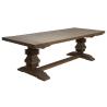 Buy cheap Salvaged Wood Trestle Rectangular Extension Dining Table from wholesalers